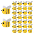 Miniatyrbilde 1 av 5: 50 stk. Bie Pompom Hårball Polyester Barnehodeplagg Bryllupsfigurer DIY Håndlaget Materiale Hatt Klesdekor