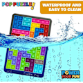 Pikkukuva 3 / 5: Power Your Fun Pop Puzzle Popper Fidget -peli - 27-osainen palapeli Pop Push It Bubble Sensory Fidget -lelut stressin lievitykseen, silikonipeli