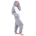 Miniatyrbillede 2 af 4: Nye Vinter Sæl Onesies Kvinder Mænd Unisex Voksne Hætteklædte Søde Tegneserie Onesies Dyr Pyjamas Fleece Pyjamas Nattøj Jumpsuit S-148-158CM