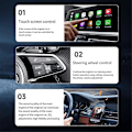 Miniatyrbillede 1 af 5: 2 i 1 Kablet til Trådløs CarPlay Adapter Android Auto TV Boks Adapter Mirrorlink Bluetooth 5.0 til Ca