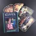 Pikkukuva 1 / 5: Kultainen art nouveau -tarot-korttipakka, lautapelikortit, englanninkielinen ennustustarot, loma-, perhe-, lahja-, juhla-, pelikortti 39pcs ts38
