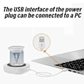 Miniatyrbild 5 av 5: Magnetomrörare Tyst Mini USB Magnetisk