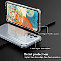 Miniatyrbillede 4 af 5: Klart Cover Samsung Galaxy A03 4G(164) Forstærkede Hjørner Beskyttende Cover Transparent Stødsikkert Blødt TPU Bumper Cover til Galaxy A03 4G(164)