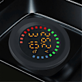 Miniatyrbild 4 av 5: 12-24V Bil Rund Färgskärm Temperatur Voltmeter Auto Spänningstest Dubbel Display Digital Mätare