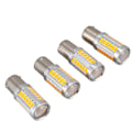 Miniatyrbild 2 av 5: 4 st 1156PY BAU15S PY21W Led 33SMD Bil Bak Blinkers Broms Backljus Signal Lampa G