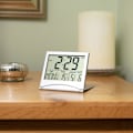 Miniatyrbillede 4 af 5: Foldbar Digital LCD Bordur Temperatur Rejsealarm