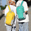 Pikkukuva 3 / 5: 15l Ulkoilu Pyöräilyreppu Kokoontaitettava Pyöräreppu Matkailu Reppu Vuorikiipeilyreppu Jd4 Mint Green