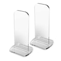 Miniatyrbillede 1 af 5: Opbevaringsholder til boksehandsker 2 stk. Akryl Vertikal Display Stand Nem Stand