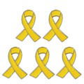 Miniatyrbild 1 av 5: Set med 5 Band Brosch Nål Vacker Design Band Emalj Nål Legeringsmaterial