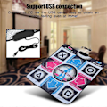 Miniatyrbild 5 av 5: USB Kabelansluten Dansmatta 11 Tangenter Dansspel Stegplatta HD Fotavtryck Dansfilt Dansfilt Utrustning