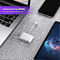 Miniatyrbillede 5 af 5: USB C til Micro-SD TF Hukommelseskortlæser, 3-i-1 USB Kamera Kortlæser Adapter til Galaxy S10/S9 an