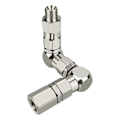 Pikkukuva 5 / 5: 1/4 Z-tyypin nivelmaaliruisku pumpun lisävaruste 1/4 (M) X 1/4 tuumaa (F) Z-kääntö 6500PSI ruostumaton teräs