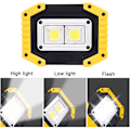 Pikkukuva 2 / 5: Ladattava LED-työvalo - Trongle 30W akkukäyttöinen valonheitin 3 tilalla, vedenpitävä USB COB-valonheitin kalastukseen, retkeilyyn (akku)