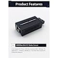Miniatyrbild 4 av 5: 1 Par Gigabit 100/1000M A/B SC Ethernet Fiber Switch Media Converter Rj45 Optisk Transceiver 20KM Fibra Switch
