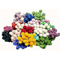 Miniatyrbilde 5 av 5: Craspedia globosa 20 stk. Materiale Blomst Udødelige Evige Blomster Gave (Taro Lilla, 20 stk.)