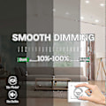 Miniatyrbilde 4 av 4: 12 stk. 7W Hvit LED Downlight Innfelt Taklampe Slank Spot Light