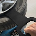 Miniatyrbillede 3 af 5: Dækpresseklemme til dækskifter Dækklemme Drop Center Fælg Run Flat Fælgklemme, Bildæk Adskillelse Fjernelse Dækværktøj GEK
