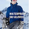 Miniatyrbild 5 av 5: Skidhandskar Herr Snö För Män Kvinnor Vattentäta Snowboard Vinterhandskar Varma