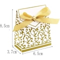 Miniatyrbillede 2 af 5: 50 X Guld Papir Festæsker Gaveæske Til Gaver, Slik, Konfetti, Gaver Og Smykker Til Bryllup, Fødselsdag, Baby Shower, Hellig, Kommunion, Jul