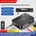 Miniatyrbillede 5 af 5: Bluetooth 5.4 Audioadapter Modtager Sender FM 3 I 1
