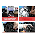 Miniatyrbillede 5 af 5: 4x80W Bilradioforstærker til Android Radio DSP Højttalerforstærker
