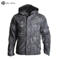Miniatyrbilde 1 av 5: -25°F Kamuflasjebukser Militærklær Taktiske jakker Jaktklær Kampuniform Vanntett Camping Airsoft Militærjakke Mann black python jacket S-40-50kg