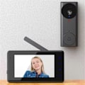 Miniatyrbild 5 av 5: 4,3 tums IPS-skärm Trådlös Video Dörrklocka Infraröd Mörkerseende 2,4G Wi-Fi Smart Video Dörrklocka fo