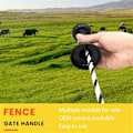 Miniatyrbilde 4 av 5: Gjerde Dørhåndtak Innebygd 5M Elektrifisert Tau Ranch Gjerde Dørhåndtak Elektronisk Gjerde Hånd Teleskopisk