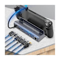 Pikkukuva 2 / 5: Rocoren-telakointiasema 6 in 1 HUB USB Type C -yhteensopiva 4K 60Hz RJ45 USB 3.0 SteamDeck-lataus
