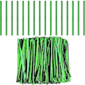 Miniatyrbilde 1 av 5: 800 stk. 10 cm Metall Twist Ties, (Grønn) for Kaffeposer Godteposer Konfektkaker Festartikler Twist Ties, Julepynt