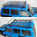 Pikkukuva 2 / 5: Metallinen kattoteline matkatavarateline 1/10 RC Crawler -autoille Axial SCX10 TRX4 D90 YK410