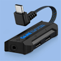 Miniatyrbillede 2 af 5: Type-C til Audio Adapter Kabel 60W Hurtig Opladning Albue Bærbar Video- og Audio Konverteringskabel TYP
