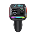 Pikkukuva 3 / 5: T70 Auton Bluetooth MP3-soitin FM-lähetin Universaali Nopea USB-laturi Autotarvikkeet