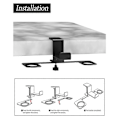Miniatyrbillede 3 af 5: Velegnet til 3 Desktop Side Stand Aluminium Legering Materiale VR Stand Tilbehørstand