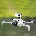 Miniatyrbild 2 av 5: Adapter för Mini 4 Pro Drone - Utökad Hållare för Actionkamera