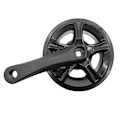 Miniatyrbild 2 av 5: Cykel Enkelhastighets Vevparti 32T Vikbar Elcykel Vevparti Aluminiumlegering 127MM Skydd Bik