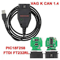 Miniatyrbild 2 av 5: K+ Can Commander 1.4 Chip Obd2 Scanner Usb-kabel Diagnostikverktyg För // För K-line Commander TWM ZIP