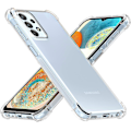 Miniatyrbillede 1 af 5: Klart Cover Samsung Galaxy A03 4G(164) Forstærkede Hjørner Beskyttende Cover Transparent Stødsikkert Blødt TPU Bumper Cover til Galaxy A03 4G(164)