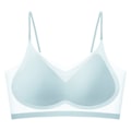 Miniatyrbild 1 av 5: Ultra tunna sömlösa underkläder i is-silke för damer, plus size blue I