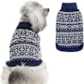 Miniatyrbillede 1 af 5: Argyle hundetrøje - varm trøje vintertrøje blød hundetrøje, grim hundetrøje til små og store hunde, herre- og damekæledyrstøj