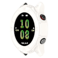 Miniatyrbild 2 av 5: Kompatibel För Garmin Forerunner 255 Mjukt TPU Klockskydd Utskuren Design Anti-Repor Skyddande Ram White