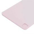Miniatyrbild 5 av 5: Kompatibelt Fodral för iPad Pro 11 (2024) PU Läder Tri-fold Ställ Magnetisk Stängning Tablet Skydd Pink