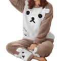 Miniatyrbild 2 av 3: Nya 2023 Flanell Pyjamas Dam Set Höst Vinter Varm Tjock Korall Sammet Långärmad Sovkläder Hem Pyjamas Nattkläder style 3 XL