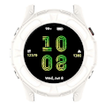Miniatyrbild 3 av 5: Kompatibel För Garmin Forerunner 255 Mjukt TPU Klockskydd Utskuren Design Anti-Repor Skyddande Ram White