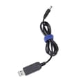 USB til DC Konverter Kabel 5V til 9V Spændingsforhøjelseskabel 5.5x2.1mm DC Han 1M Ny