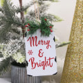 Miniatyrbild 1 av 5: Kreativ Julskylt i Järn Kan Hängas DIY Jul Välkomstkort Fönsterdekorationer God Jul Metall Dekor Skylt Plakett E 1pc
