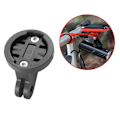 Miniatyrbillede 4 af 5: Til Garmin Gopro Combo Mount Holder Beslag Adapter Quick Release Kamera Forlygte Adapter Kamera Fi