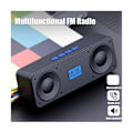 Pikkukuva 3 / 5: Kannettava FM-radio langaton Bluetooth 5.0 TWS -kaiutin Mini MP3-musiikkisoitin tukee TF-korttia U-levyä U