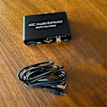 Miniatyrbilde 2 av 5: 192KHz ARC Audio Extractor Digital til Analog Audio Konverter ARC til Optisk/SPDIF Koaksial Stereo L/R 3.5mm