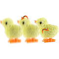 Miniatyrbild 3 av 5: 12-pack Påsk Uppdragbara Leksaker, Plysch Kyckling Uppdragbara Leksaker Plysch